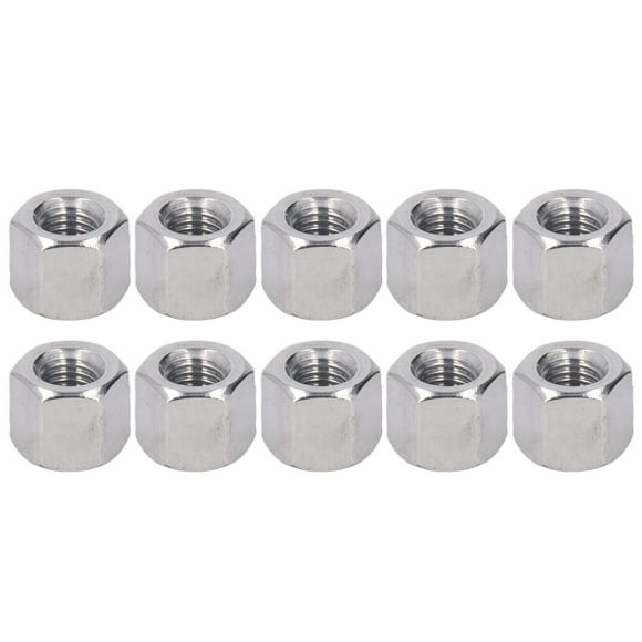 Tuerca de acoplamiento hexagonal, 10 piezas Tuerca de acoplamiento hexagonal Tuerca de conector hexagonal Tuerca de acoplamiento Elegante y moderna