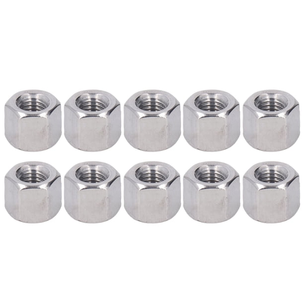 Tuerca de acoplamiento hexagonal, 10 piezas Tuerca de acoplamiento hexagonal Tuerca de conector hexagonal Tuerca de acoplamiento Elegante y moderna