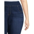 thumbnail image 5 of The Pioneer Woman Pull On Embroidered Bootcut Jeans, 32” Inseam, Sizes XS-3X, Women's and Women's Plus, 5 of 6