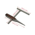 thumbnail image 2 of clamp tool,Portable Stainless Steel Wire Air Kitchen Clamp And With Handle Stainless Steel Pipe Clamp Tool Wire Clamp, 2 of 6
