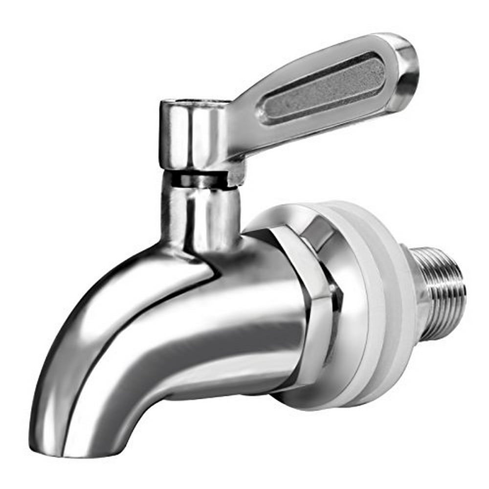 Updated More Durable Beverage Dispenser Replacement Spigot,Stainless Steel Polished Finished