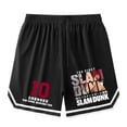 thumbnail image 2 of Slam Dunk-pantalones cortos de baloncesto para hombre, Shorts informales de Manga, holgados, transpirables, de gran tamaño, SHOHOKU Sakuragi Hanamichi, 2 of 4
