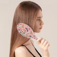 thumbnail image 3 of Vintage Horse & Flower Pattern Detangler Brush - Durable Paddle Brush for Long Hair, Smooths & Shines, Suitable for Men & Women, 3 of 5