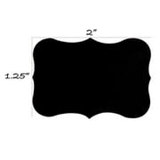 40Pcs Waterproof Chalkboard Labels Stickers Set for Mason Jars Glass Bottles, Pantries, Craft Rooms(1.93L x 1.34W)