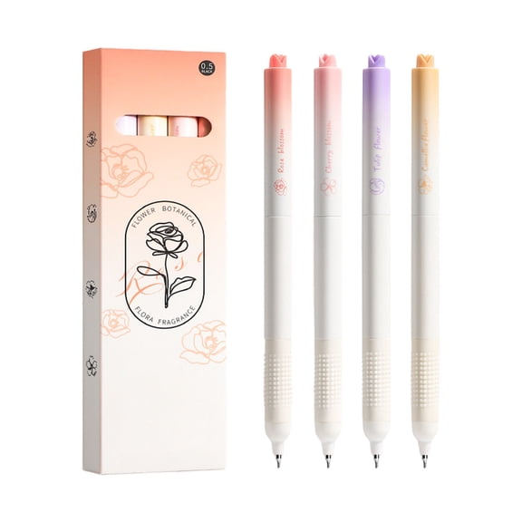 Summer Saving!Back_to_School Saving!School_Supplies!Under $1 dollars!Gel Pens, Rotating Core Pen Good Black Brushing Test Pen Black Pen For10ml, A