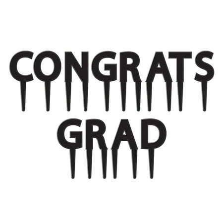 Congrats Grad Picks Party Accessory (1 count) (12/Pkg)