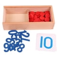 thumbnail image 2 of Montessori Baby Toy Cards And Counters Set Juguetes Educativos Para Niños Montessori Cards Counter Teaching Toy Yuarrent FN005548-00, 2 of 5