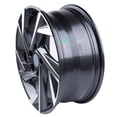 thumbnail image 6 of HUOEPU 17x7 Inch Black Alloy Wheel Rim for Hyundai Elantra 2024-2025 Replace 52910AACN0, 6 of 17