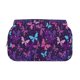 thumbnail image 2 of Disketp Bright Purple Butterflies Estuche de Lápices de Doble Capa con Tapa Abatible y Cremallera, Organizador Escolar para Adolescentes y Adultos, 2 of 7