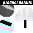 thumbnail image 4 of 3 Pcs Barber Salon Face Shield, Plastic Hairdressing Haircut Face Mask, Reusable Hairspray Shield, 4 of 5