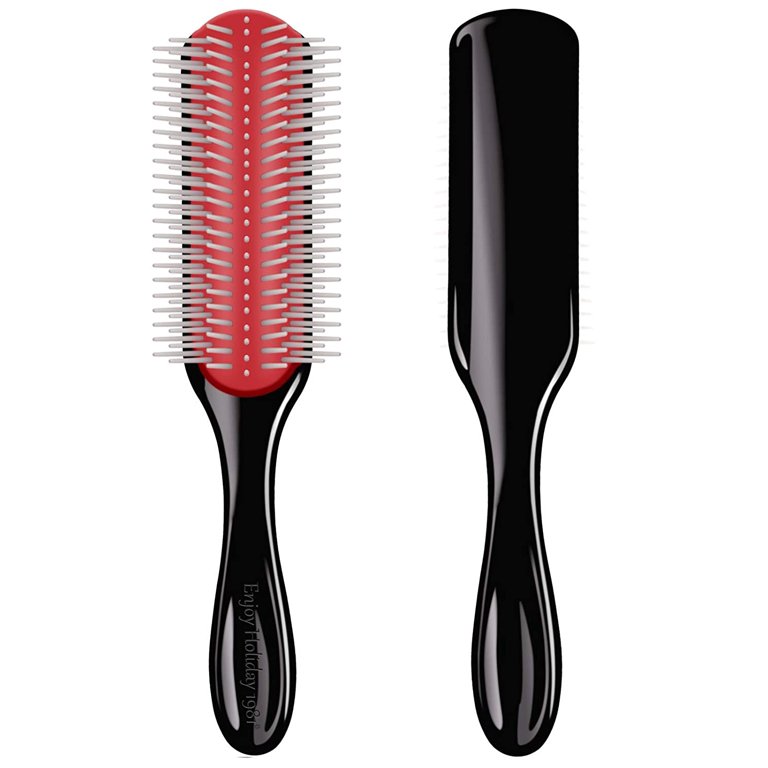 Enjoy Holiday 1981 Nylon Bristle Cushion Brush, Wet Curly Hair