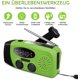 thumbnail image 2 of Solar Radio Notfall Radio Wetterradio Mit Led Taschenlampe - Tragbare Am/fm Dynamo Kurbelradio Mit Wiederaufladbar Batterieuntersttzung 2000 Mah Power, 2 of 5