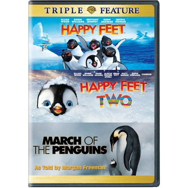 Happy Feet / Happy Feet 2 / March of the Penguins (DVD) - Walmart.com