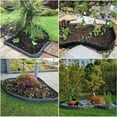 thumbnail image 6 of FTCBXT Edging for Landscaping,Landscape Edging Border, 24 Ft Plastic Garden Edging Border, Imitation Stone Fence for DIY Outdoor Yard Landscaping (30 Pcs, Black), 6 of 6