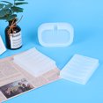 thumbnail image 3 of Techinal Handmade Soap Box Epoxy Resin Mold Soap Dish Tray Holder Casting Silicone Mould, 3 of 13
