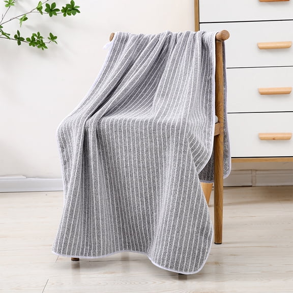 Djunllk 2 Piece Towel Set Absorbent & Quicker to Dry, Lighter Weight, Soft Towels for Bathroom Hotel Pool, 1 Bath Towels 1 Hand Towel