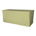 thumbnail image 1 of TCpop-fit-96x30x30-SageP19 2.77 lbs Polyester Poplin Fitted Tablecloth, Sage, 1 of 1