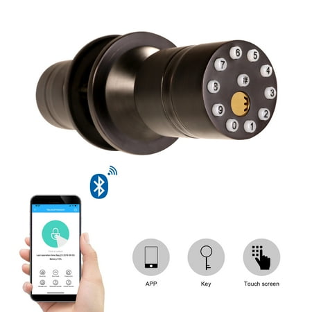 Keyless Security Smart Lock with App Backup Mechanical Key