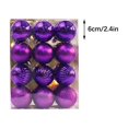 thumbnail image 2 of Teissuly 24Pcs Christmas 6cm Balls, Electroplated Balls, Christmas Tree Decorations, Hanging Decorations, Festive Atmosphere, And Christmas Balls Teissuly WER202311273821, 2 of 8