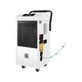 thumbnail image 3 of Commercial Dehumidifier with Pump,185 Pints Large Capacity Industrial Dehumidifier for Basement,for Large Spaces Up to 8,500 Sq. Ft.,Large Space,Industrial Dehumidifier for Home,Large Room,Warehouse, 3 of 7