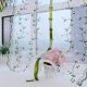 thumbnail image 4 of Cortinas de Pantalla de Hilados de Tul Florales Ecomeon crisantemo pura 80*150CM, 4 of 6