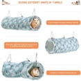 thumbnail image 4 of Túnel colgante para animales pequeños, juguetes colgantes para hámster, hamaca planeadora de azúcar, accesorios para jaula, ropa de cama para Chinchilla, 4 of 7
