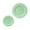 Mint, variant on Celebrate It Plastic Plate Set, Wavy Rim Two-Size Dining Assortment, Mint, 7" & 10", 8 Packs (320 Total)