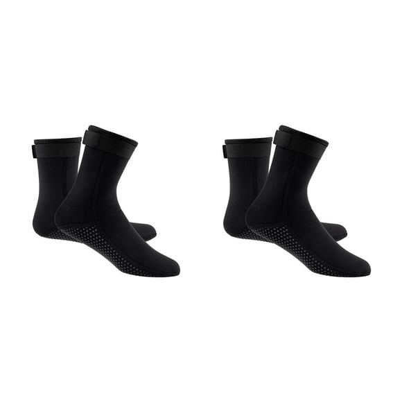 Greeniant Neoprene Diving 3mm Surfing Socks Snorkeling Negro METRO 2Conjunto