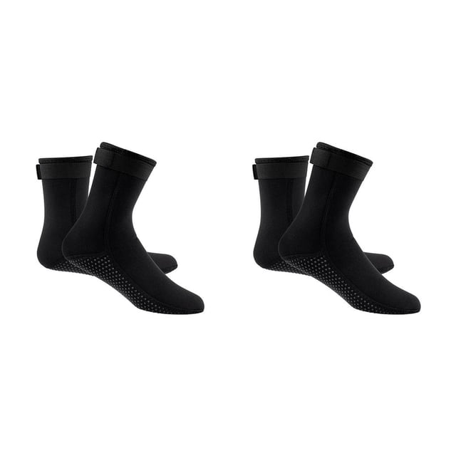 Greeniant Neoprene Diving 3mm Surfing Socks Snorkeling Negro METRO 2Conjunto