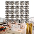 thumbnail image 3 of BUYISI 25P Metal Bobbins/Clear Sewing Machine Bobbins Spools Empty Bobbins Spools Plastic Storage Box For Home Sewing Accessories Tools C, 3 of 5