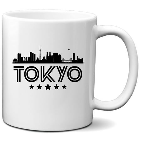 

Tokyo Japan Skyline Retro Style Coffee Mug