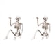 thumbnail image 1 of 2X Decoraciones de Esqueletos de Halloween, Esqueleto de PláStico Articulado, Esqueleto de Cuerpo Completo con Articulaciones MóViles, 1 of 5
