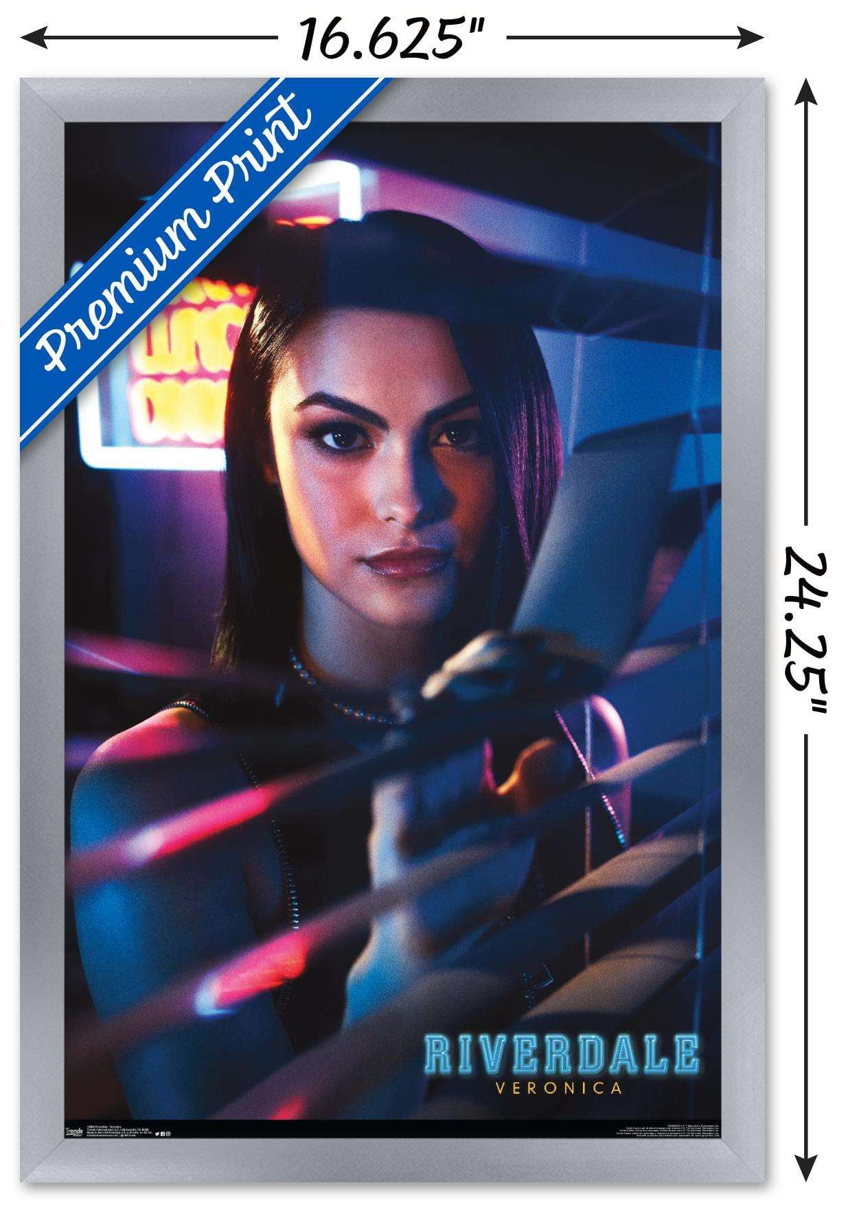 Riverdale - Veronica Wall Poster, 14.725" x 22.375", Framed
