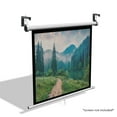 thumbnail image 3 of Projector Screen Wall Mount L-Brackets - Wall Hanging Bracket For Home Projector and Movie Screens, 6 inch Adjustable Mounting Hooks for Projection Screen, 1 Pair, Black, 66 Lb Capacity Each, Black, 3 of 10