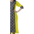 thumbnail image 3 of Moomaya Kurti Imprimée pour Femmes Longueur Genou Tunique Col en V Robe Grande Taille, 3 of 6