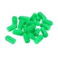 thumbnail image 4 of 20Pcs Rubber End Caps 7mm Vinyl Round Bolt Cap Cover Screw Thread Protectors Green, 4 of 5
