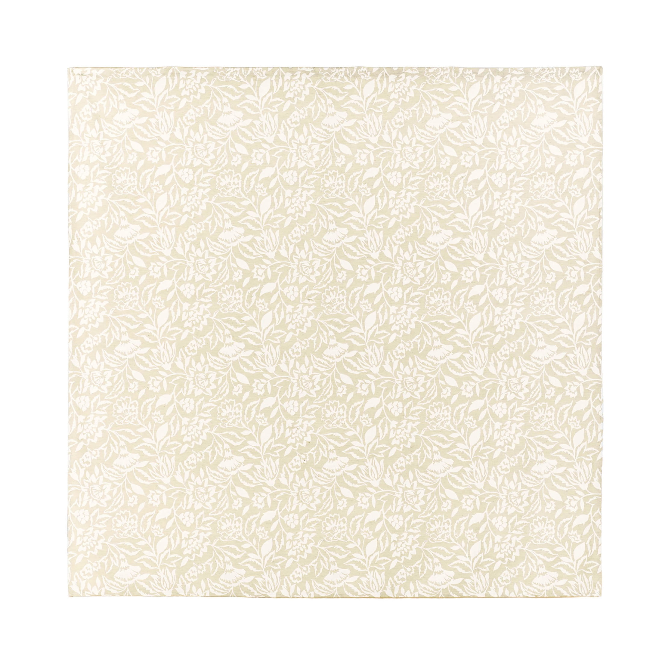 Better Homes & Gardens Floral Matelasse Shower Curtain, Beige Polyester, Recycled Poly, 72"x 72", 1pc