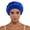 BU1, variant on Women's Classic Solid Satin Wide Brim Sleep Cap Soft Breathable Hair Protection Stylish Versatile For Daily Sleep Travel And Sun Use Grey One Size