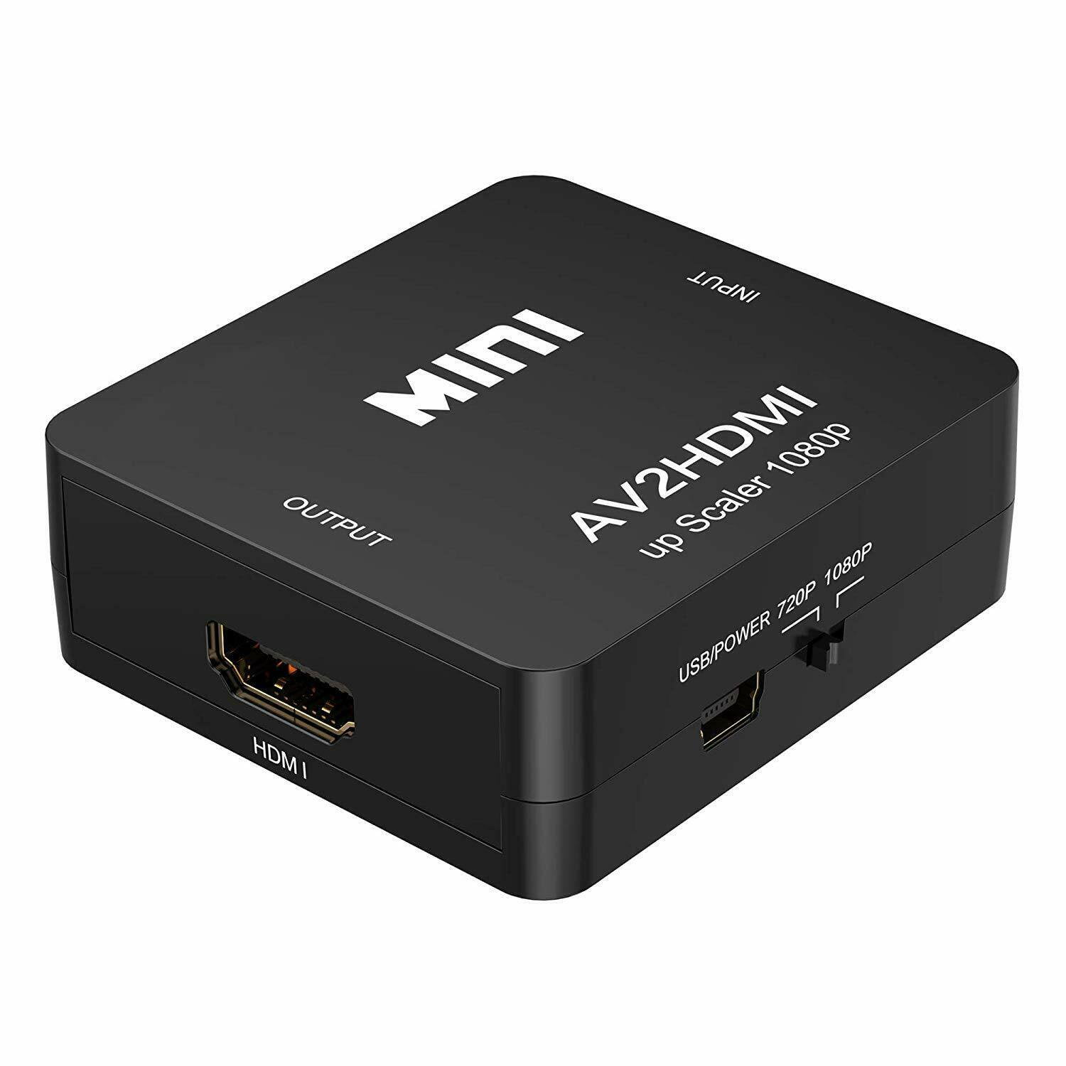 Adaptateur HDMI Vers AV YOURKAY - Convertisseur Vidéo/Audio Avec Câble USB Pour TV Ancienne, Lecteur DVD