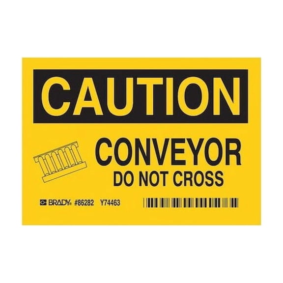 Brady Label,3 1/2 inx5 in,Polyester,PK5 86282