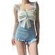thumbnail image 2 of Gibobby Trajes de Baño Mujer Completos Traje de baño sexy con correa que cubre el vientre y la delgadez Empapándose en traje de baño de mujer de aguas te(Azul,M), 2 of 5