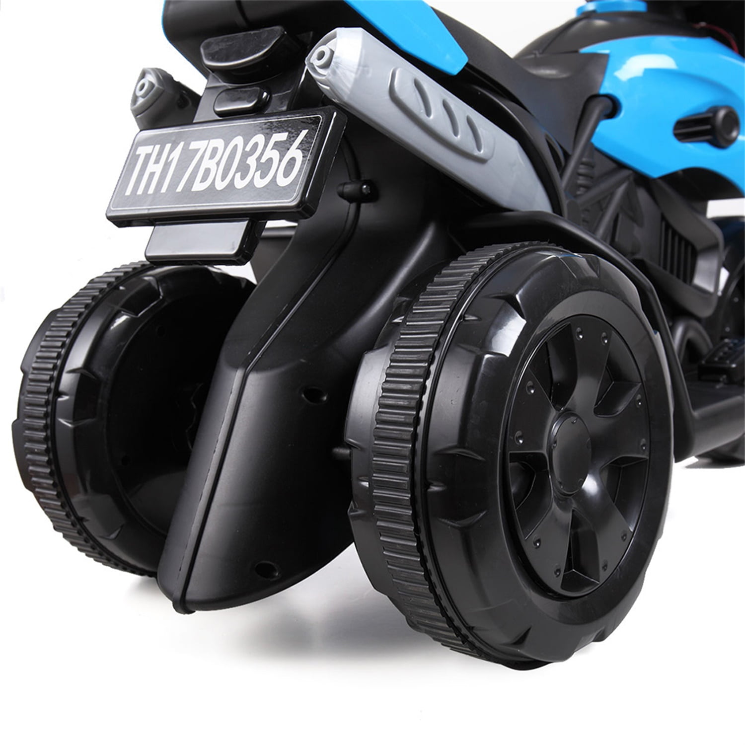 Kadyn 6V Kids Ride On Motorcycle with Headlights, Battery-Powered 3-Wheel Bicycle for Girls Boy, Blue Kadyn 6V Kids Ride On Motorcycle with Headlights, Battery-Powered 3-Wheel Bicycle for Girls Boy, Blue