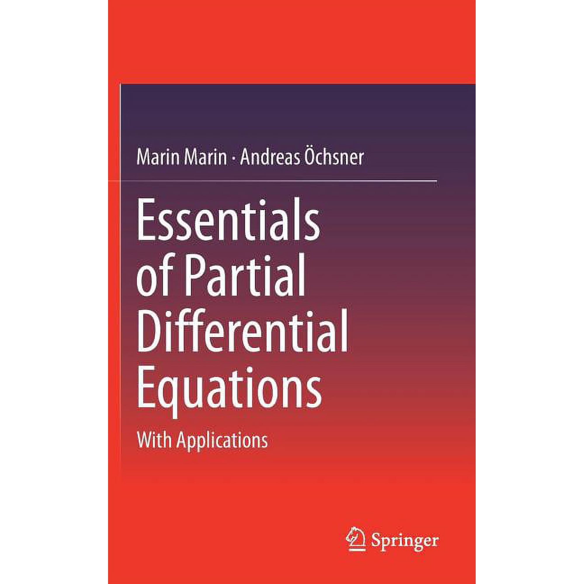 Essentials of Partial Differential Equations: With Applications (Hardcover)