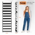 thumbnail image 4 of Ktaxon 12 Layers Over-The-Door Wall-mounted Style Home Shoe Storage Rack Organizer Black, 4 of 13