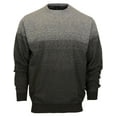 thumbnail image 2 of Gioberti Mens Jacquard Crew Neck Pullover Sweater, 2 of 6