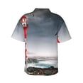 thumbnail image 3 of Haiem 3d Lighthouse In The Surf Men'S Pajama Pants Ultra Lightweight Pjs Bottoms Sleepwear Bottom Pants With Pocket Drawstring-X-Large, 3 of 9