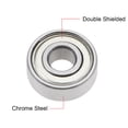 thumbnail image 2 of Uxcell Deep Groove Ball Bearings Inch Double Shield Chrome Steel 3/16"x1/2"x10/51", 2 of 4