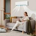thumbnail image 2 of Costway 24000 BTU Wifi Enabled Mini Split Air Conditioner & Heater with Heat Pump White, 2 of 8