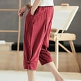 thumbnail image 4 of Ketyyh-chn99 Shorts de Course pour Hommes 2024 Été Maillots de Bain pour Hommes Shorts de Plage Classiques Coupe Décontractée avec Poche Rouge,G, 4 of 4