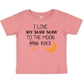 thumbnail image 3 of Inktastic I Love My Maw Maw to the Moon and Back Boys or Girls Baby T-Shirt, 3 of 5